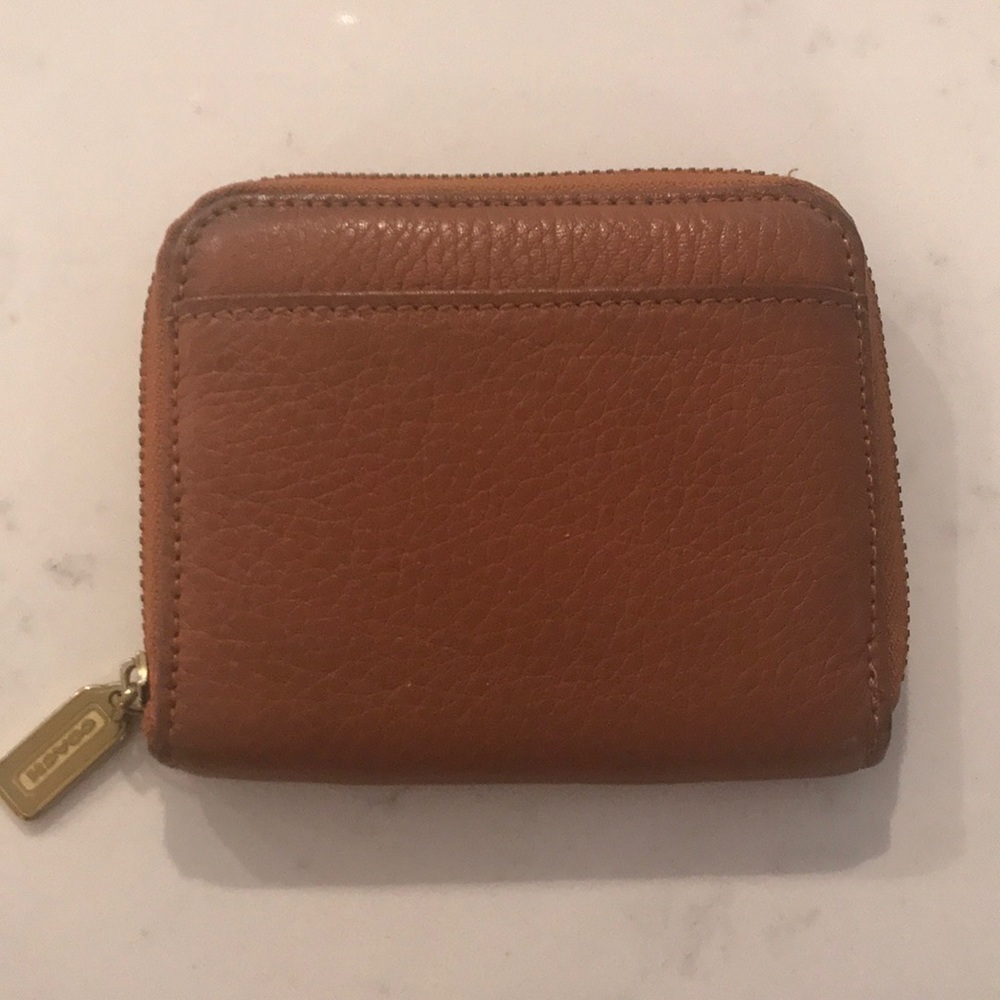 Coach Brown Leather Wallet
